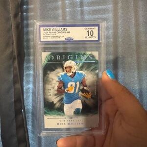 Mike Williams Graded Football Card